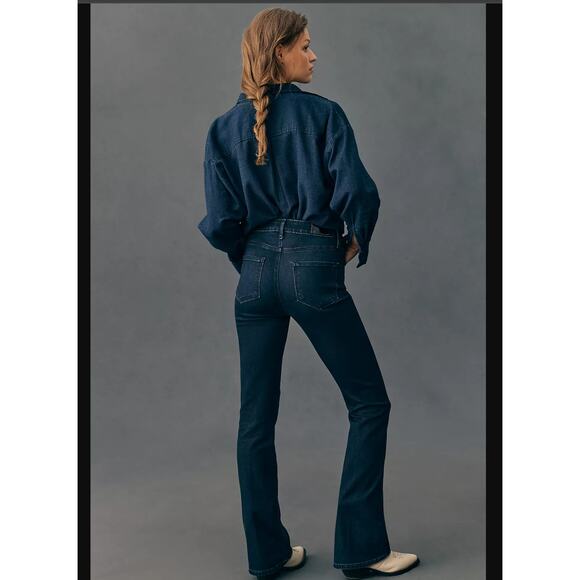 NWT PAIGE Laurel Canyon High-Rise Flare Jeans - 23 waist - Picture 5 of 6